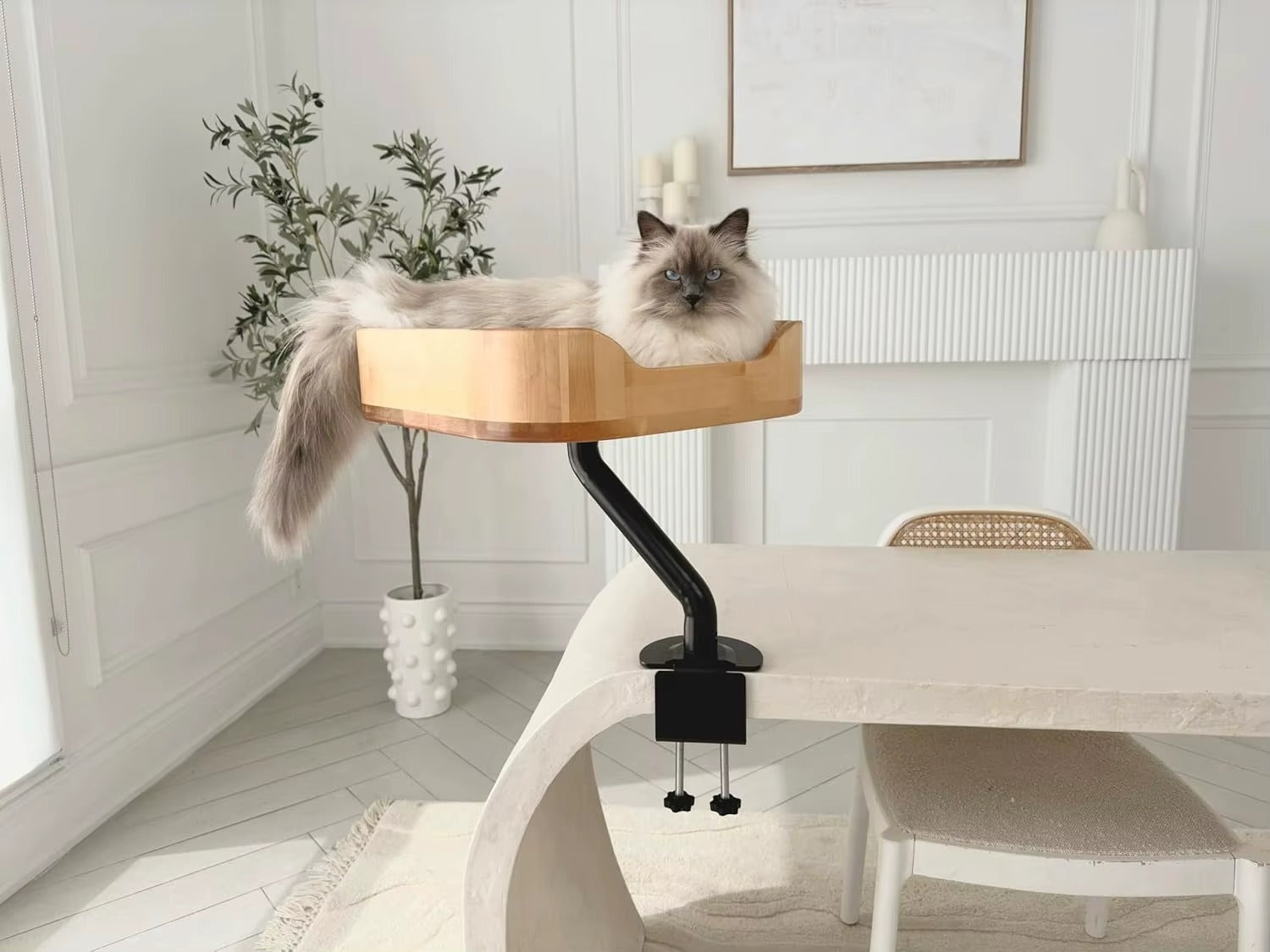 MADMAD -The durable cat bed to attach to the desk